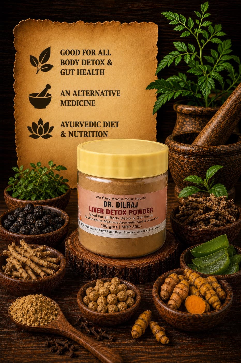 Dr Dilraj Liver Detox Powder